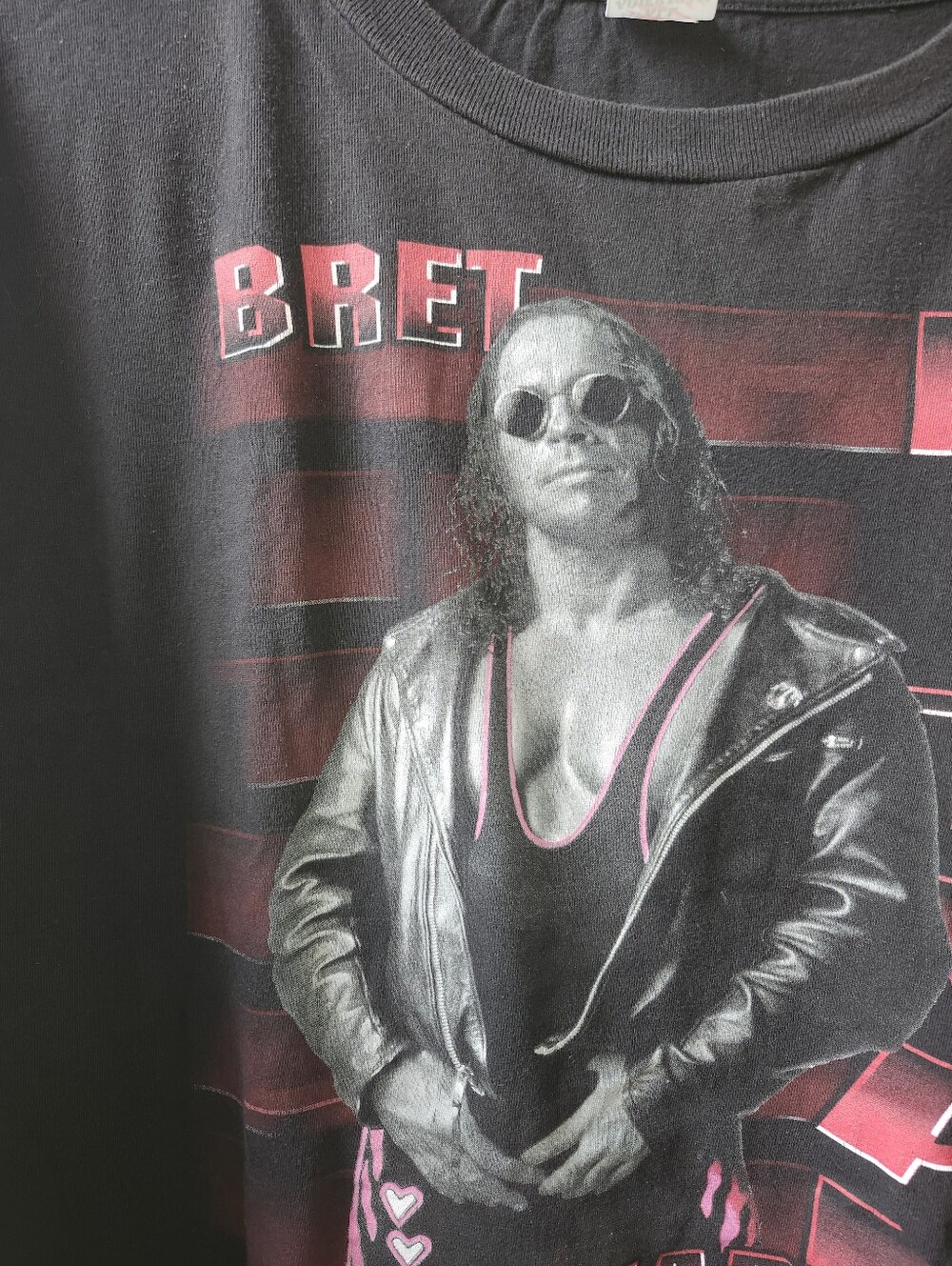 1998 BRET HART NWO WCW VINTAGE TSHIRT